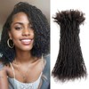 Originea Dreadlocs Extensions Human Hair Interlocked Sisters Locs Curly Tips