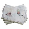 Maison d' Hermine Flying Birds 100% Cotton Set of 4