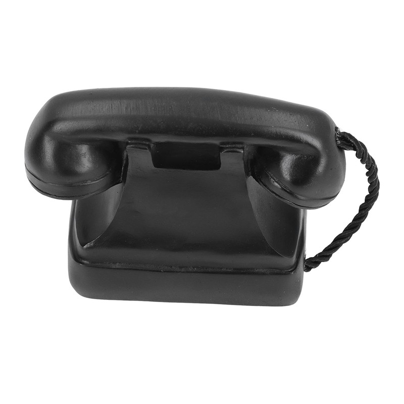 Decorative Telephone Creative Synthetic Resin Rotary Dial Retro Telephone Ornament