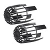 Plastic Rain Gutter Protector, Pack of 2, Downpipe, Leaf Gutter