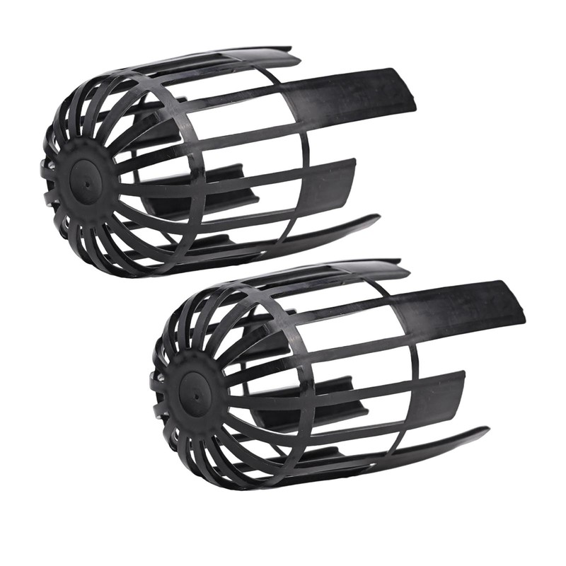 Plastic Rain Gutter Protector, Pack of 2, Downpipe, Leaf Gutter