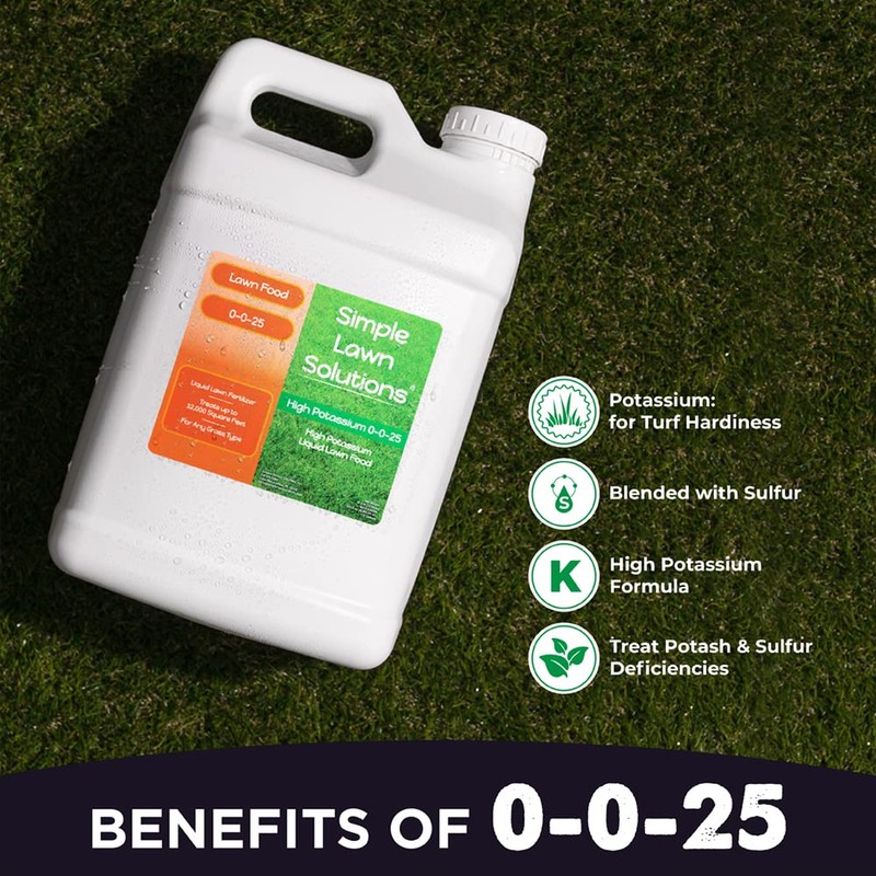 Simple Lawn Solutions - High Potassium Lawn Food Liquid Fertilizer
