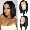 Bob Wig Human Hair 13x4 Frontal Lace Wig 10 Inch