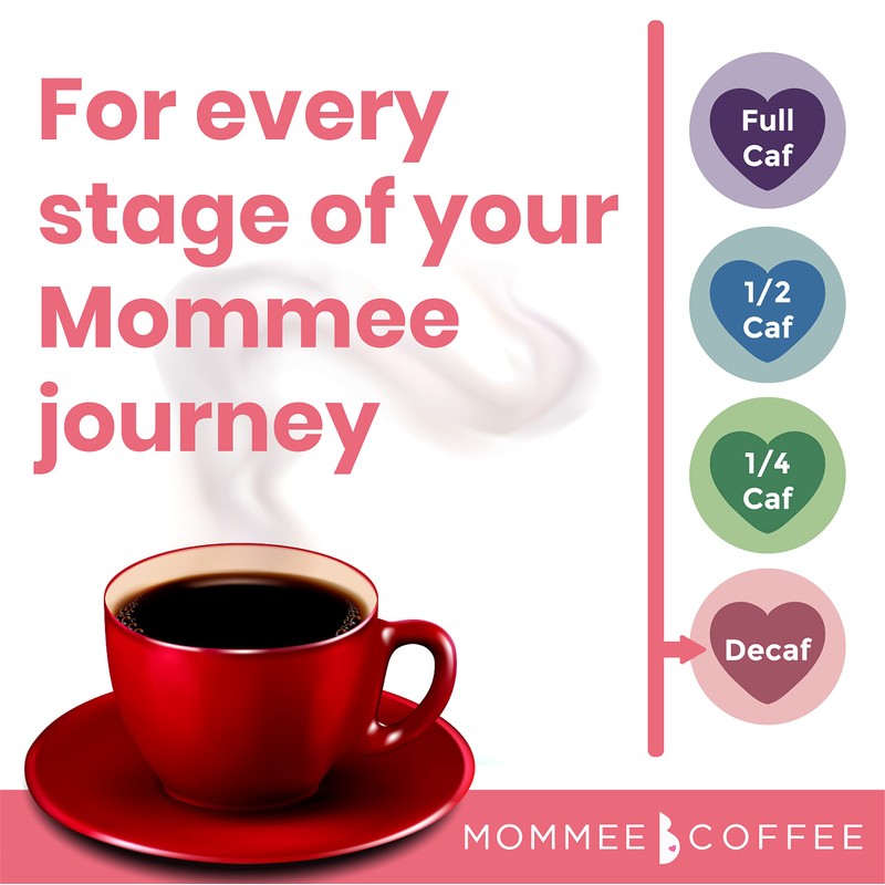 Mommee Coffee Decaf Whole Bean Low Acid Coffee- 100% Arabica
