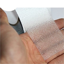 2" x 16' Roll Rubberized Anti Slip Safety Tape Non Skid Stair Step Grip Boat (Transparent)