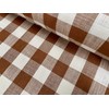 Gingham Linen Checked Fabric Check Material Buffalo Plaid - Dressmaking,