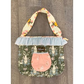 Matilda Jane NEW Matilda Jane Platinum Bag Single Strap Hobo Tote Bags Easter Bunny Floral