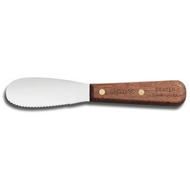 Dexter Russell 18120 Scalloped Sandwich Spreader - Rosewood Handled