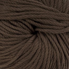 JubileeYarn Bamboo Cotton Chunky Yarn - 100g/Ball - Dark Brown - 2 Balls