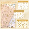 2 Boxes Gold Nail Charms, 3D Star Butterfly Nail Gold