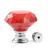 CZC HOME 10 PCS Diamond Crystal Glass Pull Handle Cabinet