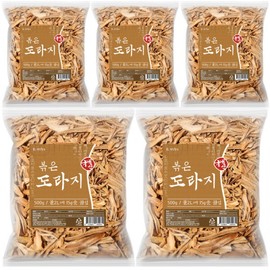 Domestic Roasted Bellflower Bellflower Tea 500g 5 packs / 국산 볶은 도라지 도라지차 500g 5개
