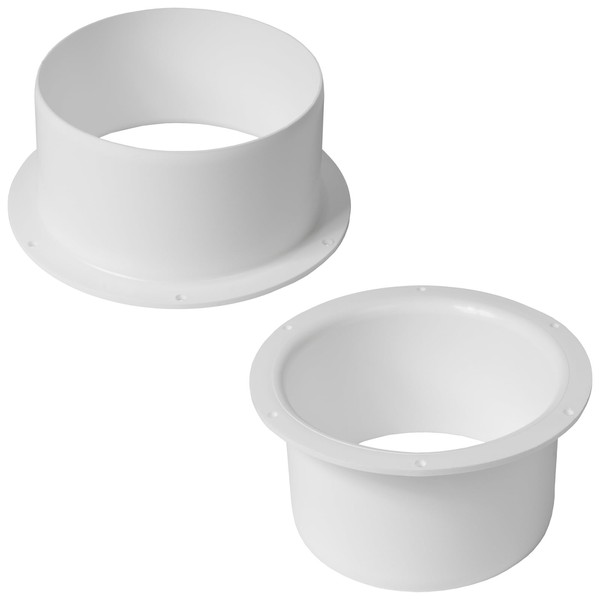 5" Inch Pack of 2 - Duct Connector Flange -