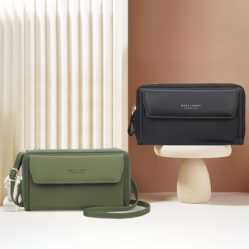 FORRICA Multi-functional Smartphone Pouch Women's Wallet Pochette Popular Shoulder Bag