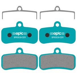 epic Disc Brake Pads for Shimano Brakes | D01S, D02S, H01A, H03C | Fits Cues, Deore, Saint, SLX, XT, Zee | Organic, Semi-Metallic, Sintered, Ceramic & E-Bike Options | 2 Sets (Ceramic)