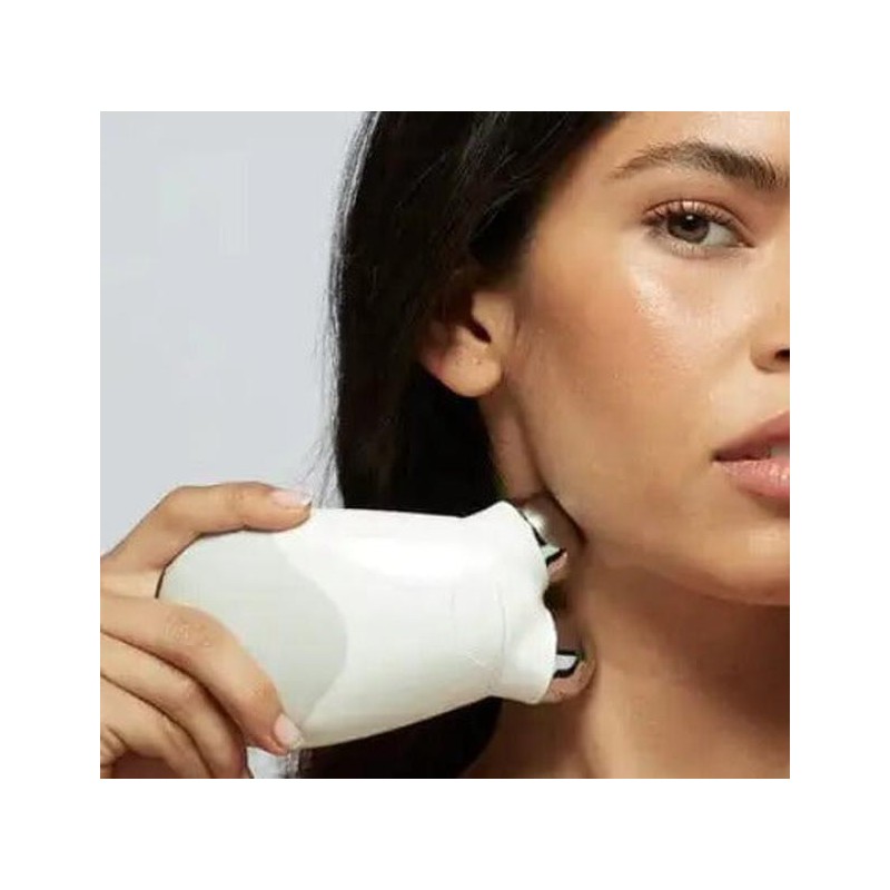 Beauty Microcurrent Facial Toning Massager - Color: White