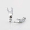 Viborg Pure Copper Speaker Spade Plug, Screw Locking Speaker Wire
