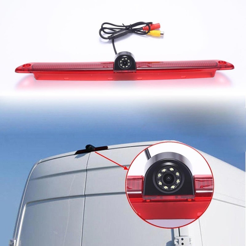 Kalakass 170° Angle HD CCD 3rd Brake Light Reversing Camera
