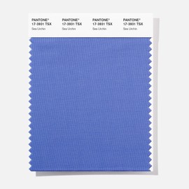 PANTONE 17-3931 TSX Polyester Standards Swatch Card, Sea Urchin