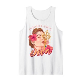 Dermatology Dermaplaning Skincare Dermatologist Derma Nurse Tank Top
