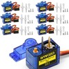Smraza 6 Pcs SG90 9G Micro Servo Motor Kit (Metal
