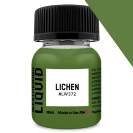 Huge Miniatures Weathering Liquid, Lichen Specialty Paint – 30ml Bottle