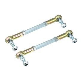 X AUTOHAUX 2pcs M8 100mm Steering Tie Rod for 50cc 70cc 90cc 110cc 125cc ATV