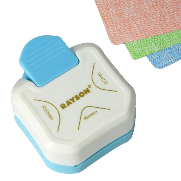 RAYSOONER CR05-W Corner Rounder Punch Corner Punch Corner Cutter 3-in-1