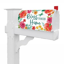 Custom Decor Mailbox Makeover - Blessed Floral, 6.5" x 19"