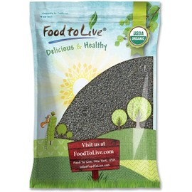 Organic Black Cumin Seeds, 7 Pounds - Non-GMO, Whole Nigella Sativa, Raw Vegan Superfood, Bulk Black Caraway, Great for Cooking, Spicing, and Seasoning.