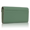 Legato Largo LJ-X0163 Long Wallet, Walnut Botan, MGR, One size