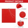 Pack of 6 Red Warning Flag, Warning Flag, Red Flag,