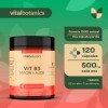 Vitalbotanics Niacina Vitamina B3 Con 120 Capsulas De 500mg Sabor