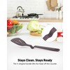 4-Pack Silicone Cooking Utensils Set, V-Hover, Stackable, Nonstick