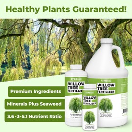 Willow Fertilizer for Willow Trees, Great for Weeping Willow, Corkscrew Willow, and Dappled Willow, Liquid Fertilizer by TPS Plant Foods, 8 oz (250 ml)