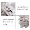 7 Pcs Fillet Weld Set Gage, MG-11 Metric RL Gauge