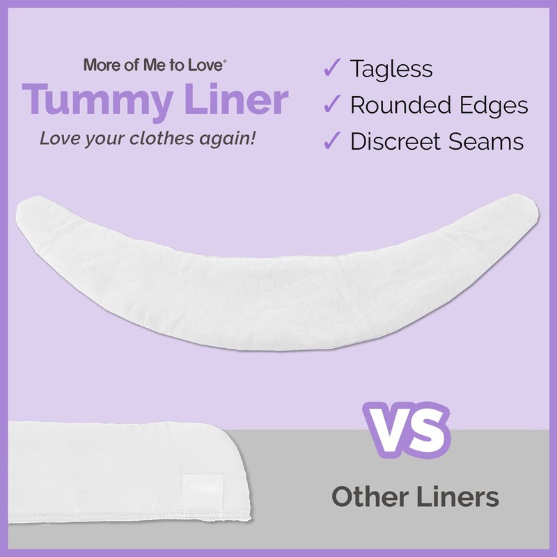 Bamboo Tummy Liner, Small, Neapolitan, 9-Pack by More of Me