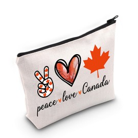 Canada Bag Canada Canadian Gift Canada Pride Gift Canada Trip Accessories Bag Canada Travel Bag for Tourist (U.Peace Canada)