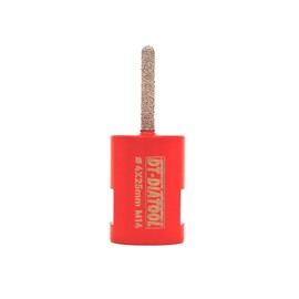DT-DIATOOL Diamond Mortar Wood Drill Bit for Brick Joints Stone Masonry Granite Diameter 4 x 25 mm, M14 Thread Milling Bit