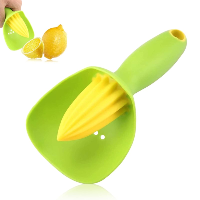 Lemon Squeezer with Splash Guard and Core Catcher, Fruit Press,