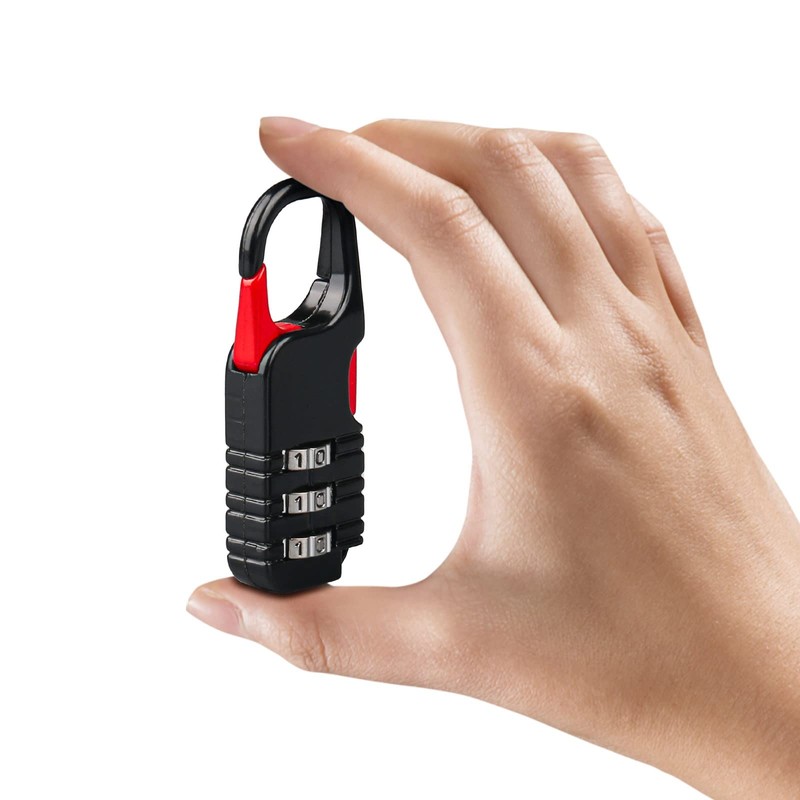 Mini Padlock, BARRYSAIL 3 Pcs Small Locks Set with 3