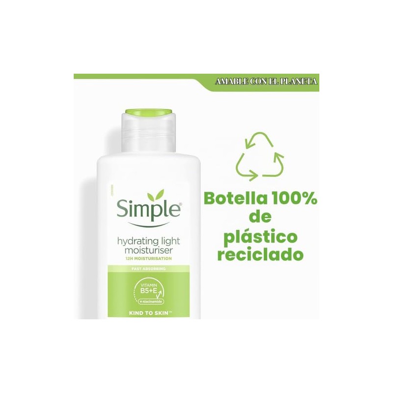 Simple - Hydrating Light Moisturizer, 4.2 Ounce - Daily Care