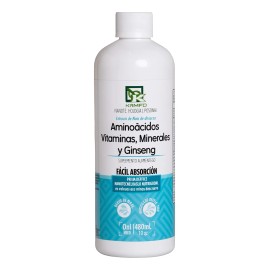 Suplemento Alimenticio Con Aminoacidos Ginsen Nano Nutricion Naranja