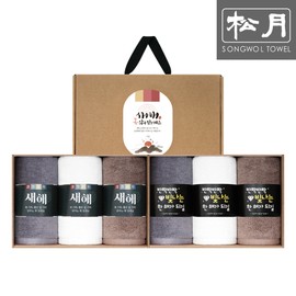 Songwol Towel Songwol 150g hotel towel 3P New Year’s zodiac sign gift set, light gray 3P light gray 3P_Happy New YearHappy New Year / 송월타올 송월 150g 호텔수건3P 새해 띠지 선물세트, 라이트그레이3P라이트그레이3P_근하신년근하신년