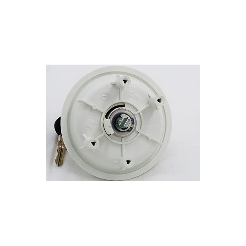 CR-MOESANCO® Motorhome or Caravan White Entry Lock with Handle and