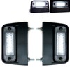 MelTruck® 2x LED Number Plate Light with Type F1 Contacts