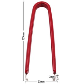 Connector Pin Removal Tool (3 Pieces) Pin Removal Tool Pin Removal Connector Removal Tool Coupler Removal Tool IC Pulling Board Connector Puller IC Removal Tool for Engineers IC Pulling Tool U Clamp