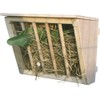 Hay Rack with Wooden Seat, 25 x 17 x 20