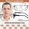 AEZUNI Large Reading Glasses for Men 3 Pairs Big Frame