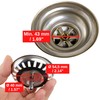 Strainer Basket for Sink, Diameter 79 mm / 80 mm